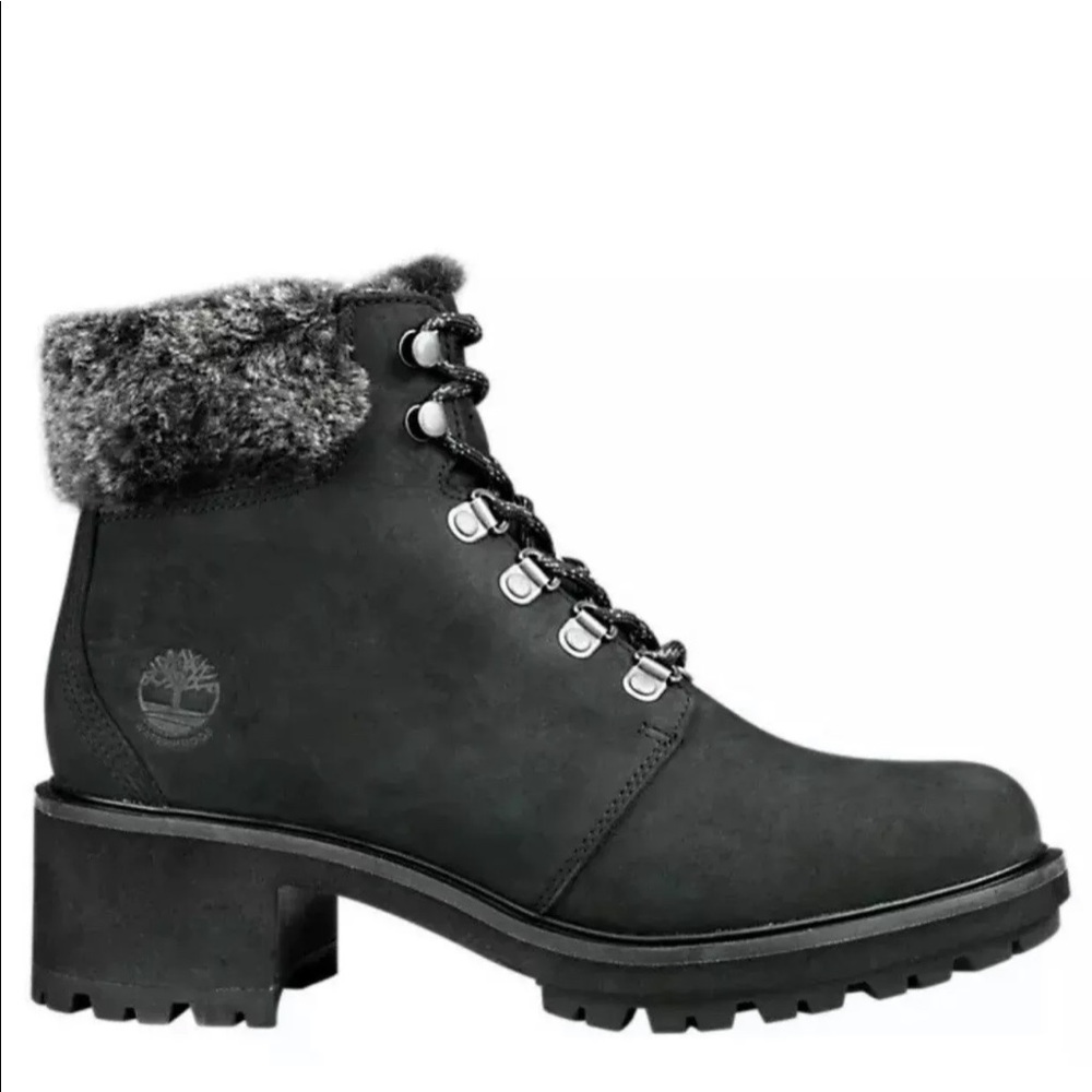 Timberland Women's Kinsley Black Mid Hiker Boots